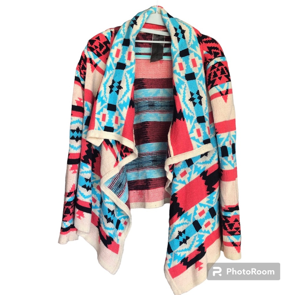 Moon Collection Aztec Cardigan Medium